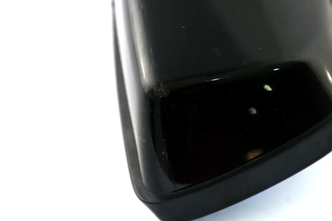 BMW 5 Series E60 E61 Heated Left Wing Mirror N/S Black Sapphire Metallic 475 - SKU rhd-7189487-BS - Part number 7189487
