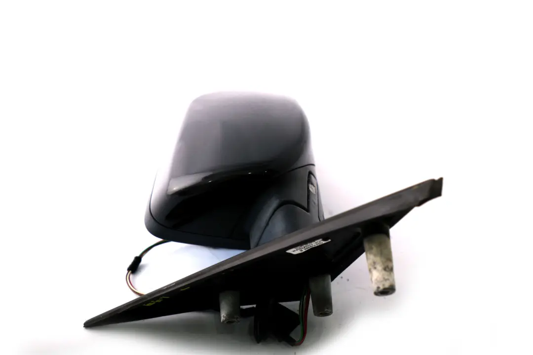 Heated Left Wing Mirror N/S Black Sapphire Metallic 475 to BMW 5 Series 1 E60 E61 with Part number 7189487 BMW 5 Series 1 E60 E61 Heated Left Wing Mirror N/S Black Sapphire Metallic 475 - SKU rhd-7189487-BS1 - Part number 7189487