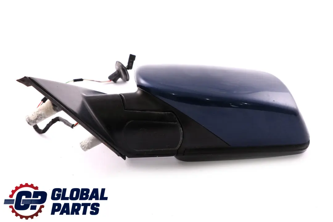 Heated Left Wing Mirror N/S Mysticblau Metallic Blue to BMW 5 Series 4 E60 E61 with Part number 7189487 BMW 5 Series 4 E60 E61 Heated Left Wing Mirror N/S Mysticblau Metallic Blue - SKU rhd-7189487-MYS4 - Part number 7189487
