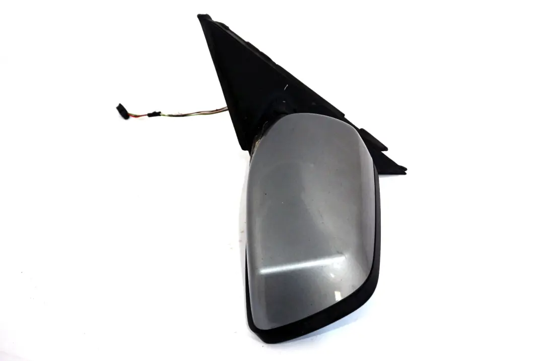 BMW 5 Series E60 E61 Heated Left Wing Mirror N/S Silbergrau Silver Grey - SKU rhd-7189487-SBG - Part number 7189487