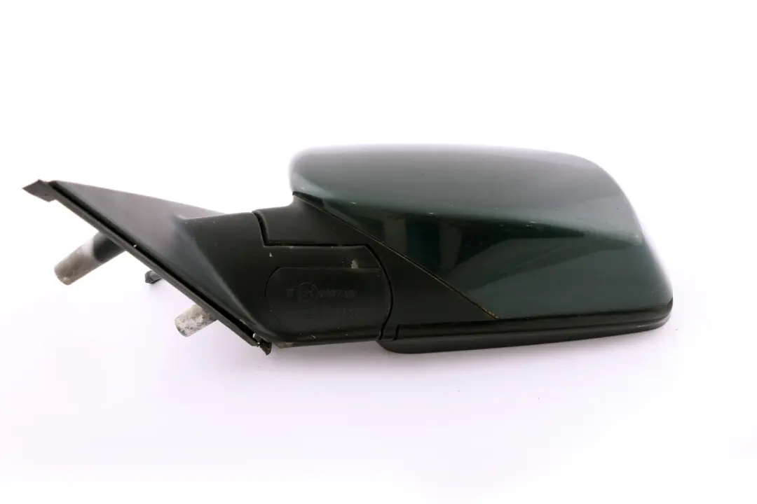 Heated Left Wing Mirror N/S Tiefgruen Deep Green - A43 to BMW 5 Series E60 E61 LCI with Part number 7189573 BMW 5 Series E60 E61 LCI Heated Left Wing Mirror N/S Tiefgruen Deep Green - A43 - SKU rhd-7189573-TG - Part number 7189573