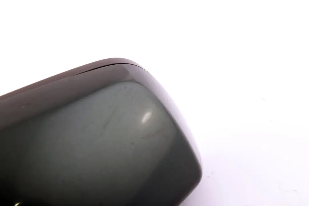 Heated Left Wing Mirror N/S Tiefgruen Deep Green - A43 to BMW 5 Series E60 E61 LCI with Part number 7189573 BMW 5 Series E60 E61 LCI Heated Left Wing Mirror N/S Tiefgruen Deep Green - A43 - SKU rhd-7189573-TG - Part number 7189573