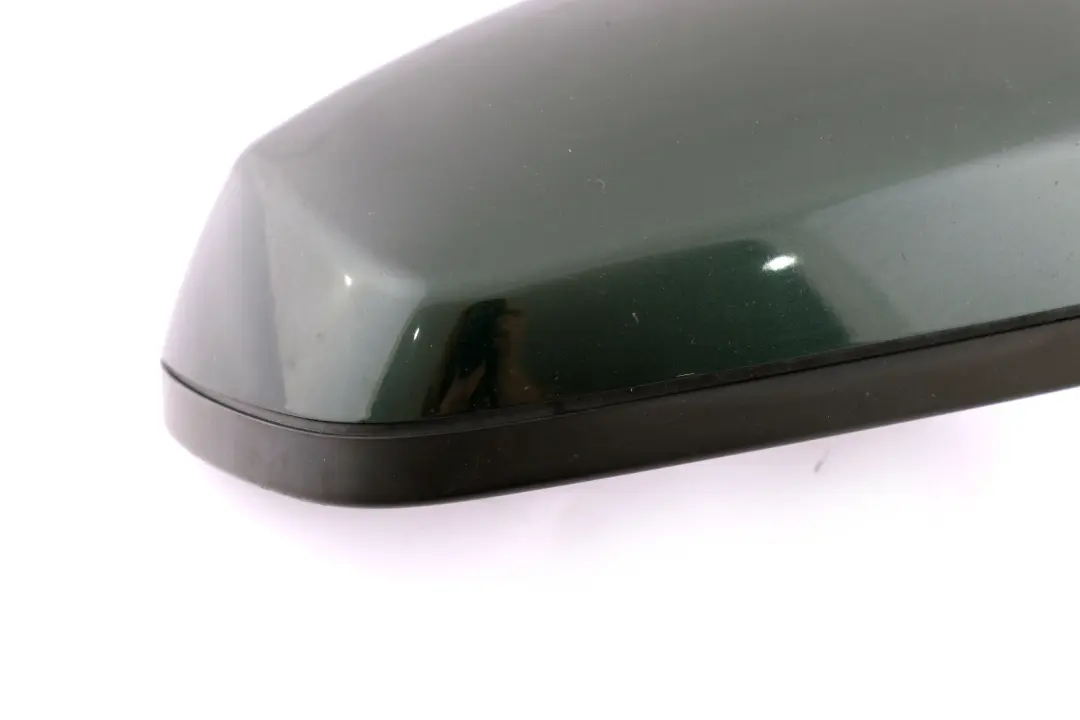 BMW 5 Series E60 E61 LCI Heated Left Wing Mirror N/S Tiefgruen Deep Green - A43 - SKU rhd-7189573-TG - Part number 7189573