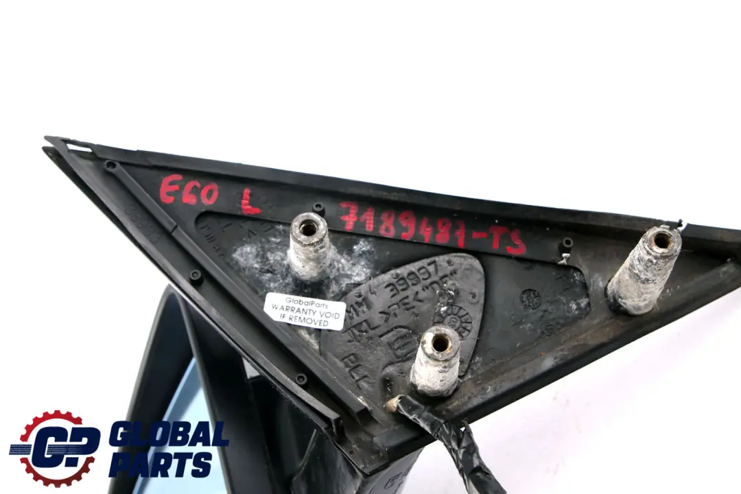 Heated Left Wing Mirror N/S Titansilber Titanium Silver to BMW 5 Series E60 E61 with Part number 7189487 BMW 5 Series E60 E61 Heated Left Wing Mirror N/S Titansilber Titanium Silver - SKU rhd-7189487-TS - Part number 7189487