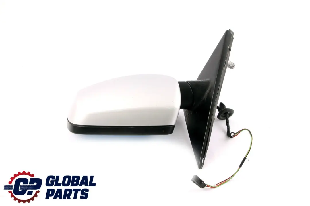 BMW 5 Series E60 E61 Heated Left Wing Mirror N/S Titansilber Titanium Silver - SKU rhd-7189487-TS - Part number 7189487