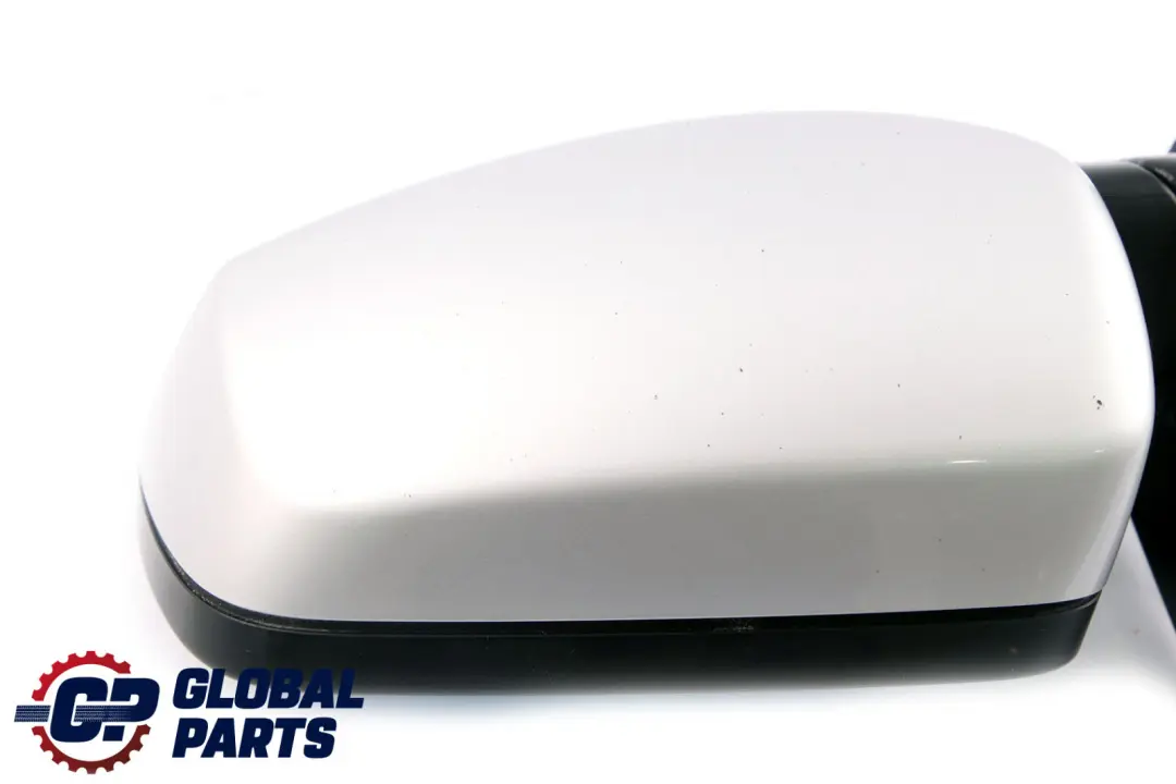 BMW 5 Series E60 E61 Heated Left Wing Mirror N/S Titansilber Titanium Silver - SKU rhd-7189487-TS - Part number 7189487