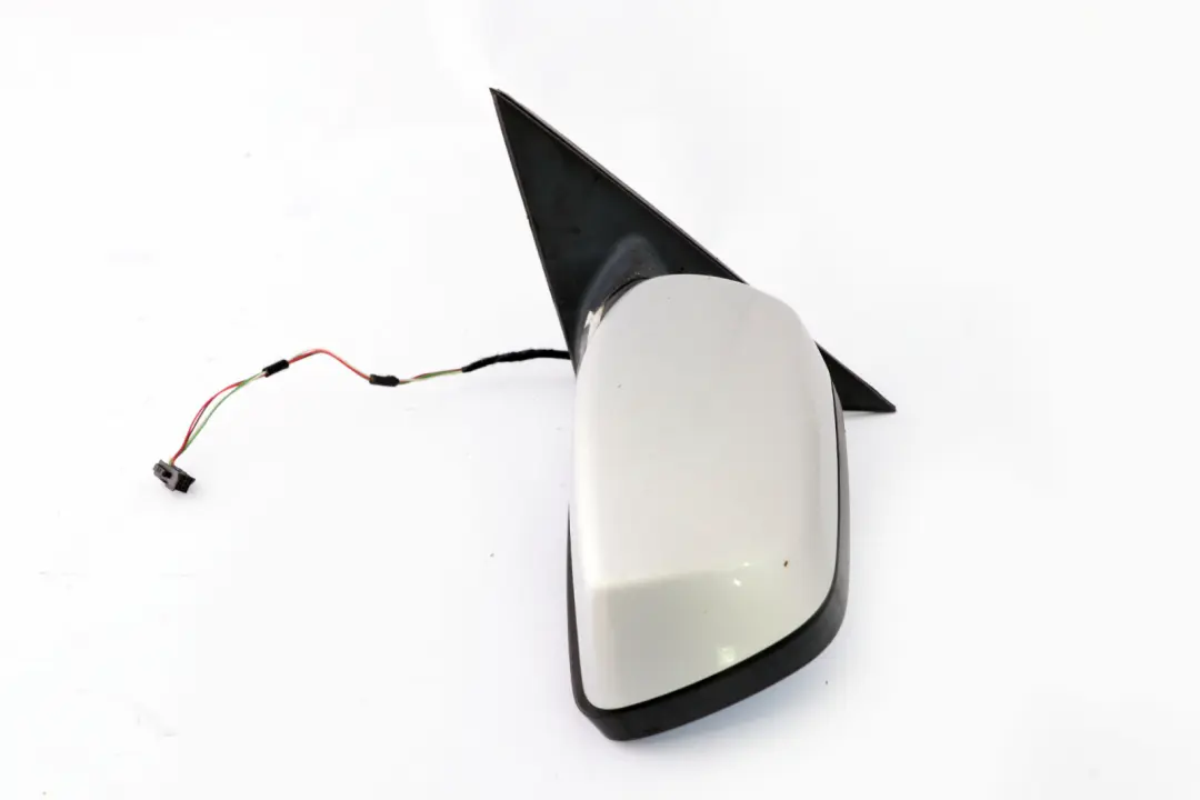 BMW 5 Series 1 E60 E61 Heated Left Wing Mirror N/S Titansilber Titanium Silver - SKU rhd-7189487-TS1 - Part number 7189487