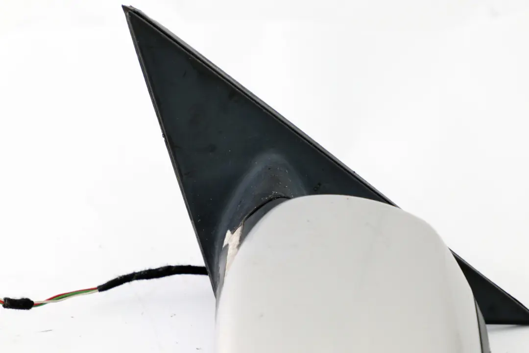 BMW 5 Series 1 E60 E61 Heated Left Wing Mirror N/S Titansilber Titanium Silver - SKU rhd-7189487-TS1 - Part number 7189487