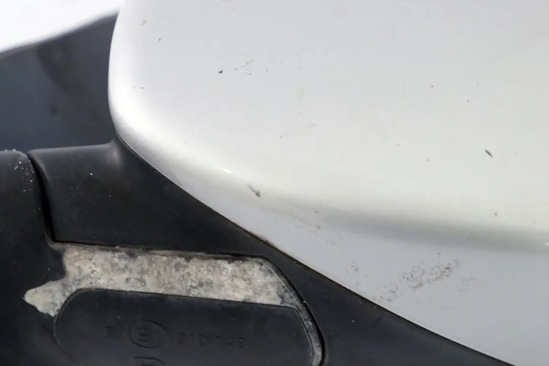 BMW 5 Series 1 E60 E61 Heated Left Wing Mirror N/S Titansilber Titanium Silver - SKU rhd-7189487-TS1 - Part number 7189487