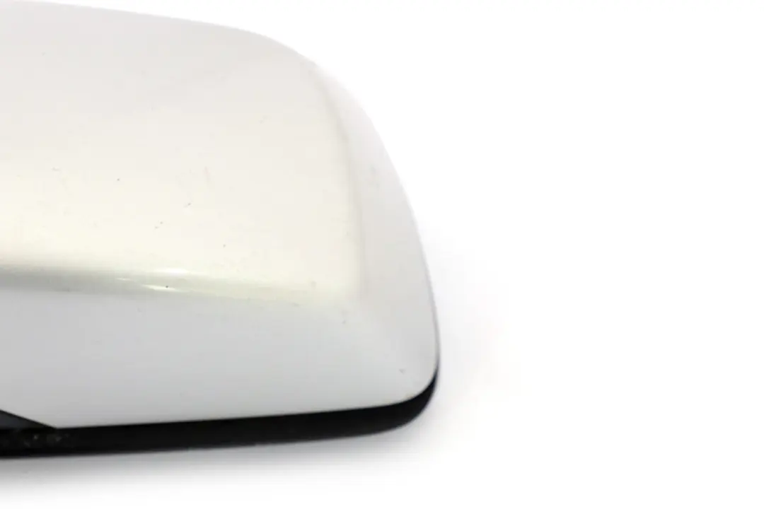 BMW 5 Series 1 E60 E61 Heated Left Wing Mirror N/S Titansilber Titanium Silver - SKU rhd-7189487-TS1 - Part number 7189487