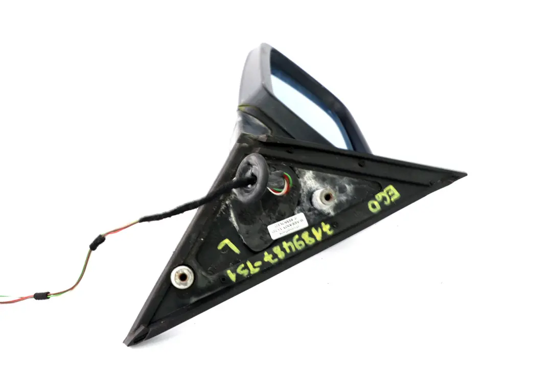 Heated Left Wing Mirror N/S Titansilber Titanium Silver to BMW 5 Series 1 E60 E61 with Part number 7189487 BMW 5 Series 1 E60 E61 Heated Left Wing Mirror N/S Titansilber Titanium Silver - SKU rhd-7189487-TS1 - Part number 7189487