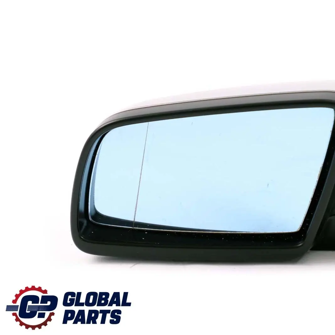 BMW 5 Series 2 E60 E61 Heated Left Wing Mirror N/S Titansilber Titanium Silver - SKU rhd-7189487-TS2 - Part number 7189487