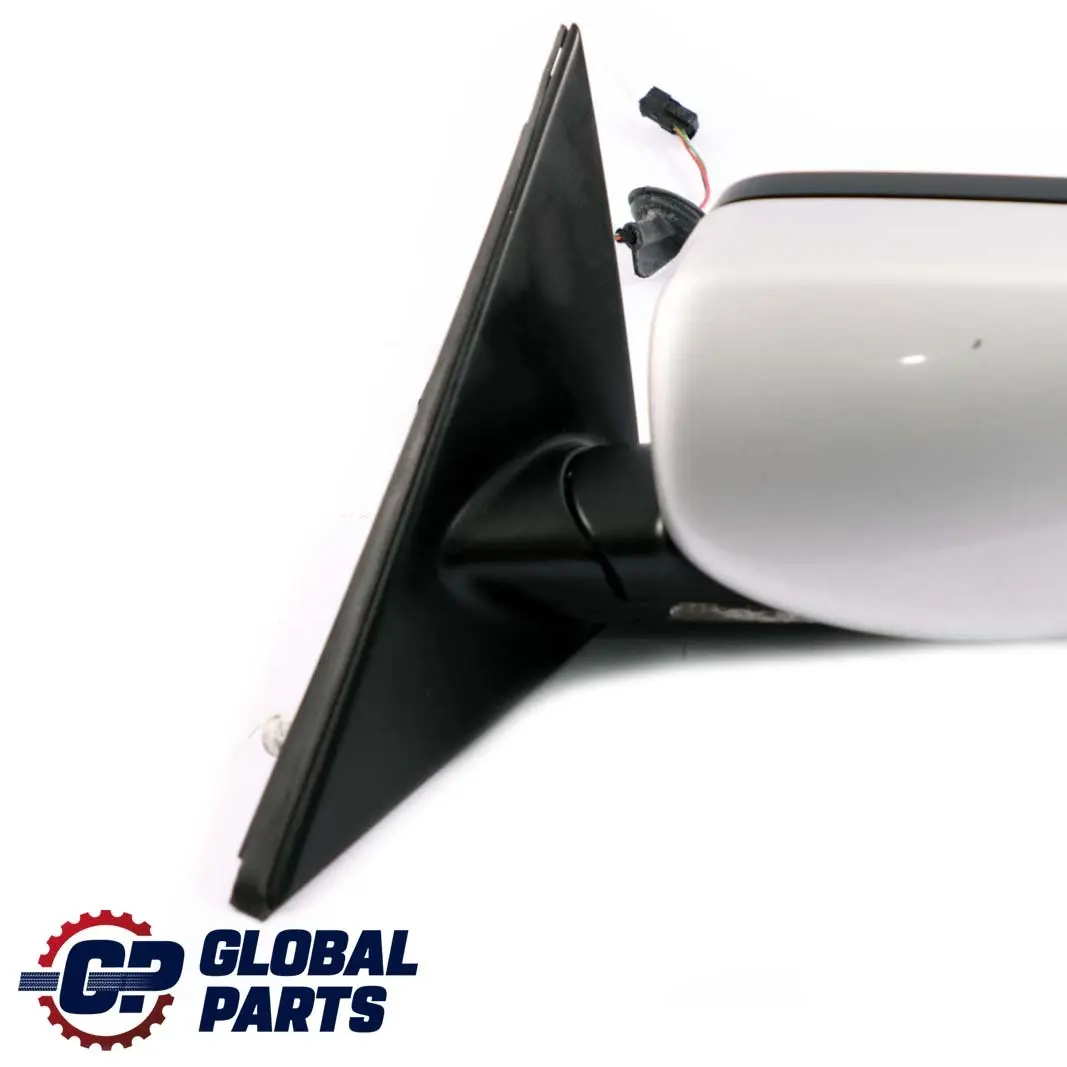 BMW 5 Series 2 E60 E61 Heated Left Wing Mirror N/S Titansilber Titanium Silver - SKU rhd-7189487-TS2 - Part number 7189487