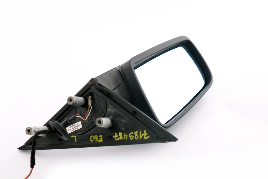 BMW 5 Series E60 E61 Heated Left Wing Mirror Without Cover N/S - SKU rhd-7189487 - Part number 7189487