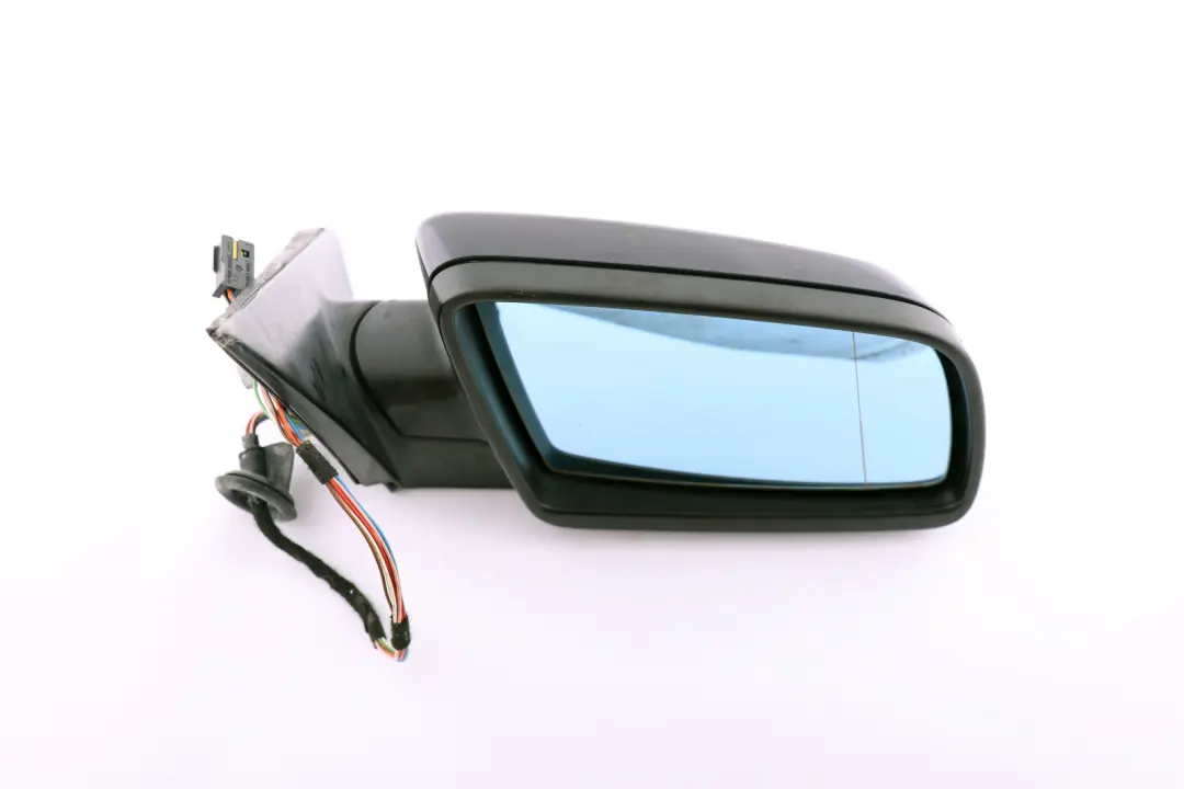 Heated Right Wing Mirror O/S Orientblau Orient Blue to BMW 5 Series E60 E61 with Part number 7189490 BMW 5 Series E60 E61 Heated Right Wing Mirror O/S Orientblau Orient Blue - SKU rhd-7189490-OB - Part number 7189490
