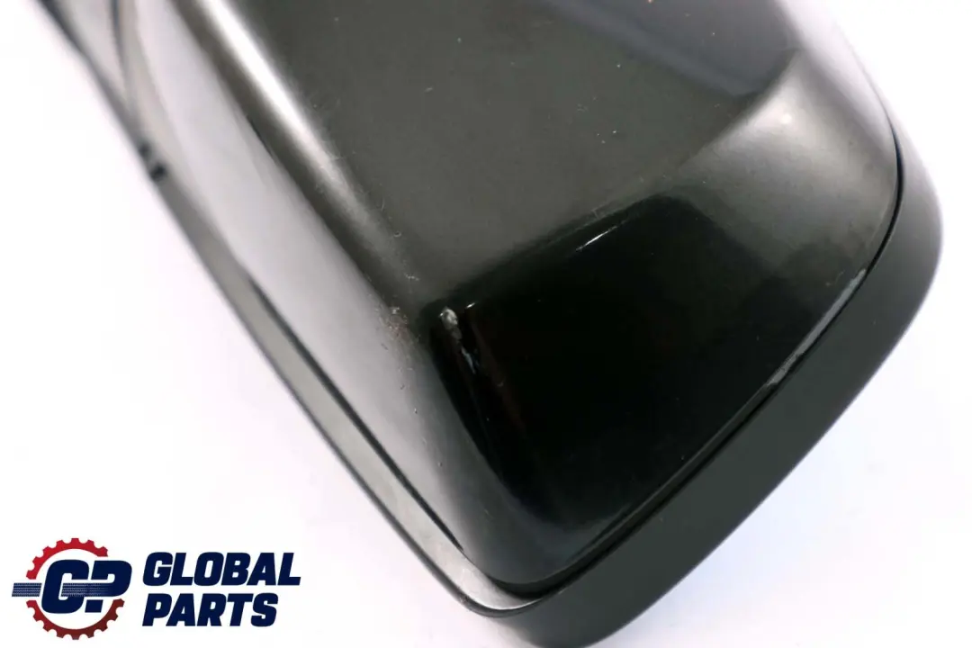 BMW 5 Series E60 E61 Heated Left Wing Mirror N/S Black Sapphire - SKU rhd-7189495-BS - Part number 7189495