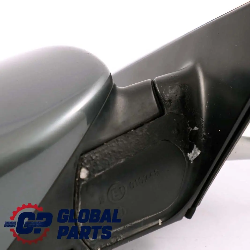 BMW 5 Series E60 E61 Heated Right Wing Mirror Lightpacked O/S Titangrau Grey - SKU rhd-7189510-TGR - Part number 7189510
