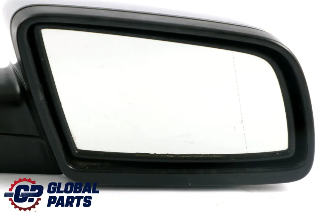BMW 5 Series E60 E61 Auto Dip Right Wing Mirror O/S Silbergrau Silver Grey A08 - SKU rhd-7189522-SBG - Part number 7189522