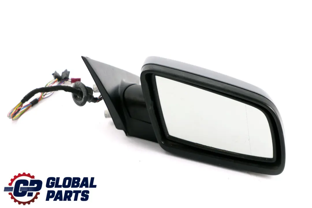 BMW 5 Series E60 E61 Auto Dip Right Wing Mirror O/S Silbergrau Silver Grey A08 - SKU rhd-7189522-SBG - Part number 7189522