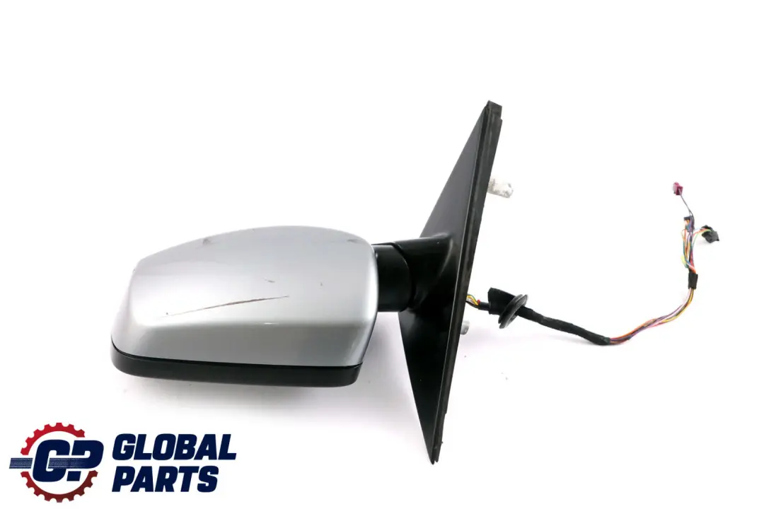 BMW 5 Series E60 E61 Auto Dip Left Wing Mirror N/S Silbergrau Silver Grey A08 - SKU rhd-7189523-SBG - Part number 7189523