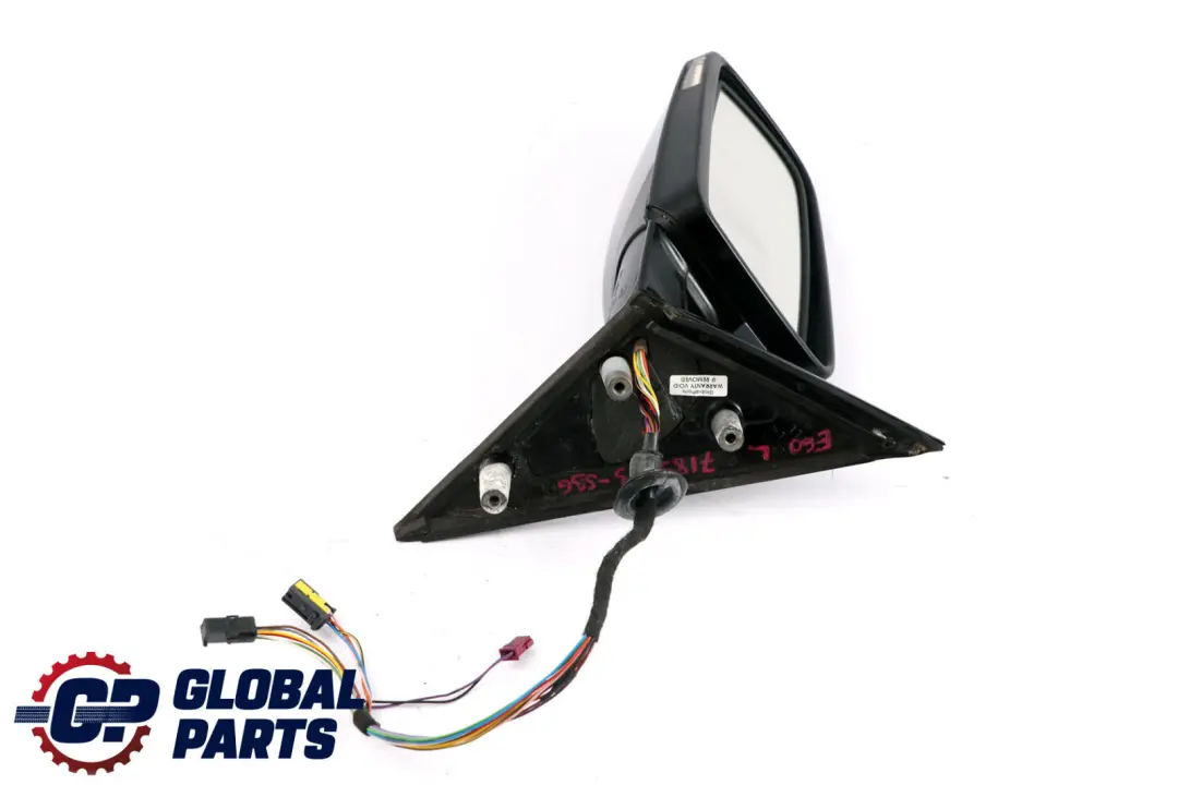 BMW 5 Series E60 E61 Auto Dip Left Wing Mirror N/S Silbergrau Silver Grey A08 - SKU rhd-7189523-SBG - Part number 7189523