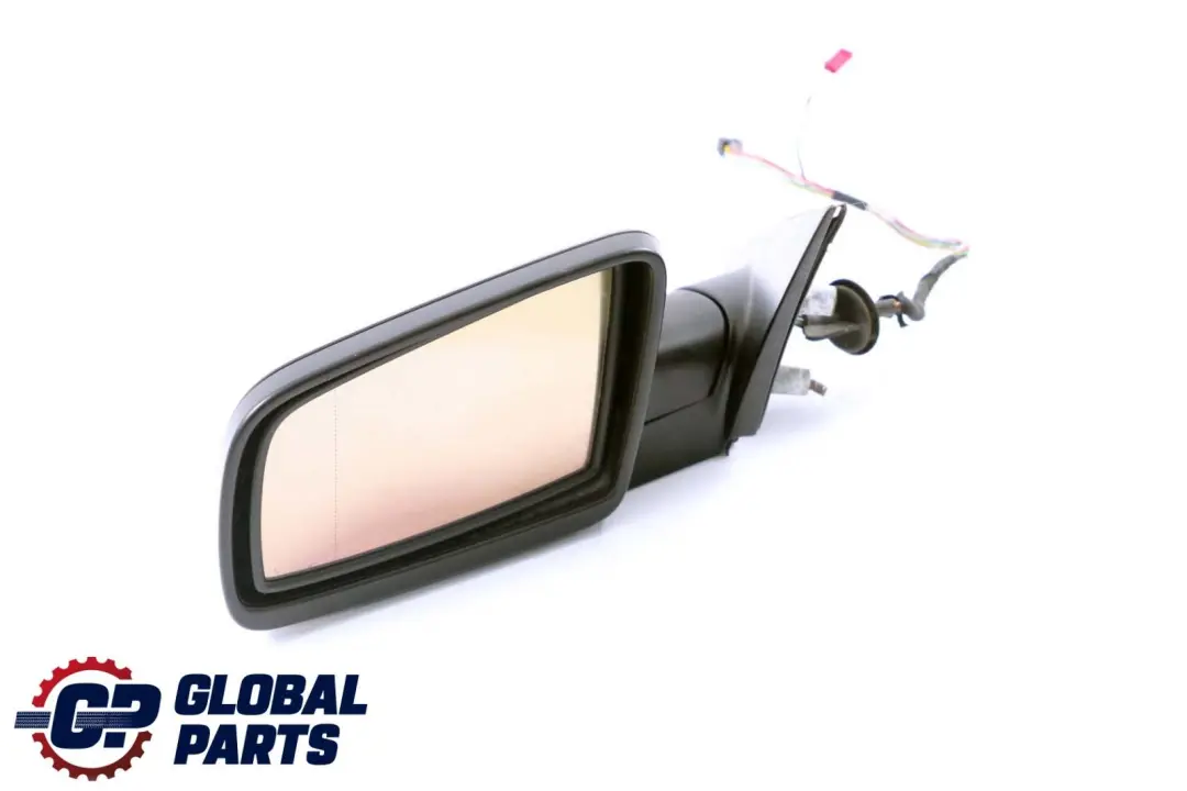 BMW 5 Series E60 E61 Auto Dip Left Wing Mirror N/S Titansilber Titanium Silver - SKU rhd-7189523-TS - Part number 7189523