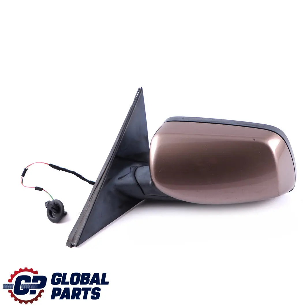 Heated Left Wing Mirror N/S Amethystgrau Metallic A09 Grey to BMW 5 E60 E61 LCI with Part number 7189571 BMW 5 E60 E61 LCI Heated Left Wing Mirror N/S Amethystgrau Metallic A09 Grey - SKU rhd-7189571-AG - Part number 7189571