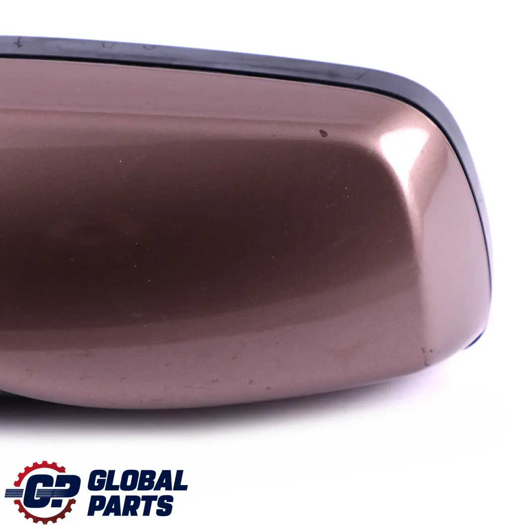 BMW 5 E60 E61 LCI Heated Left Wing Mirror N/S Amethystgrau Metallic A09 Grey - SKU rhd-7189571-AG - Part number 7189571