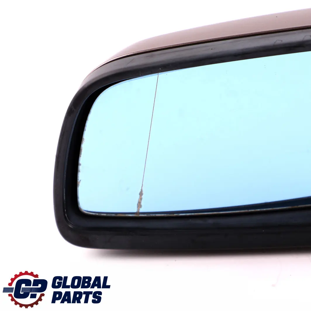 BMW 5 E60 E61 LCI Heated Left Wing Mirror N/S Amethystgrau Metallic A09 Grey - SKU rhd-7189571-AG - Part number 7189571