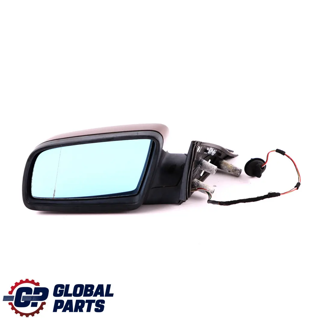 BMW 5 E60 E61 LCI Heated Left Wing Mirror N/S Amethystgrau Metallic A09 Grey - SKU rhd-7189571-AG - Part number 7189571