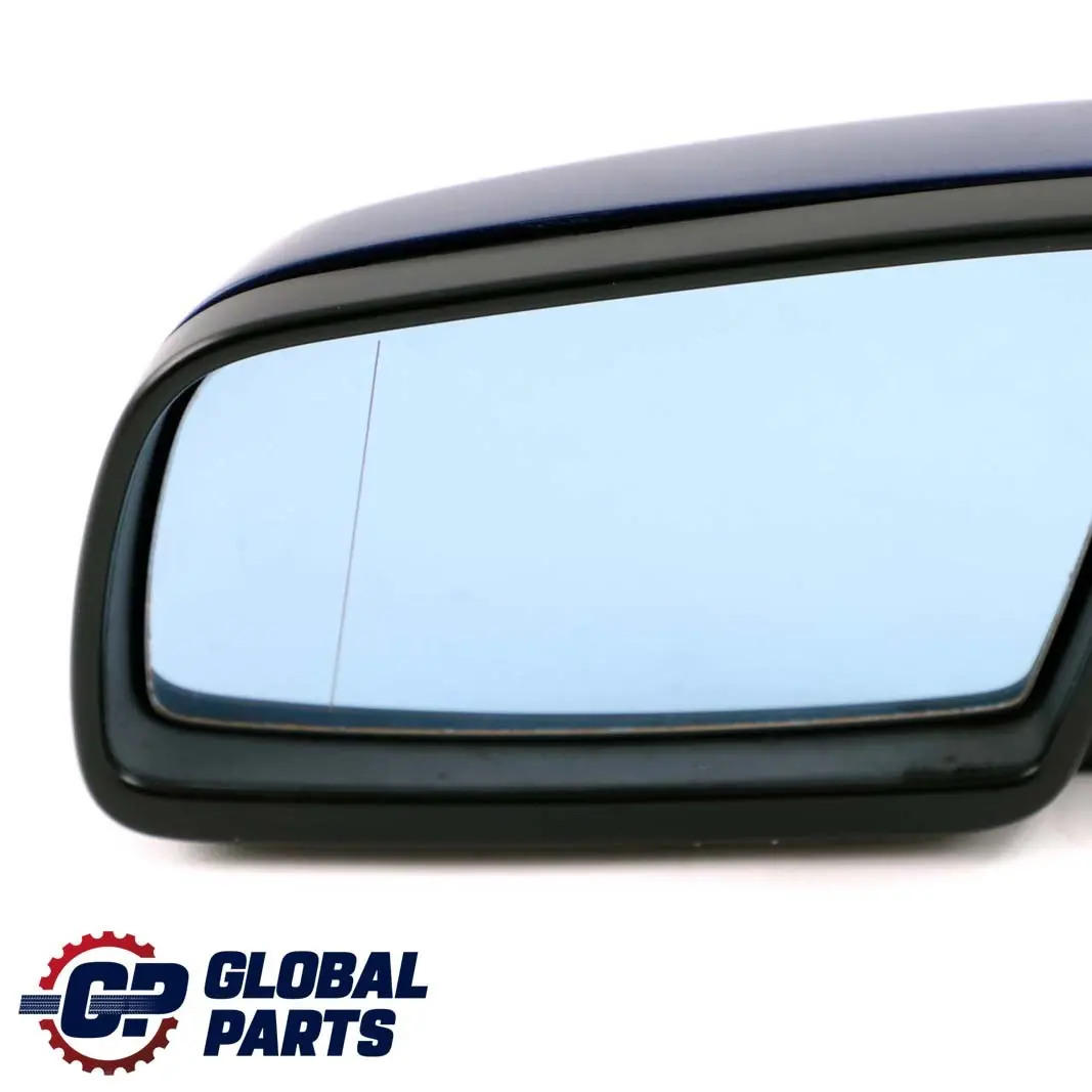 Heated Left Wing Mirror N/S Le Mans Blau Blue 381 to BMW 5 Series E60 E61 LCI with Part number 7189571 BMW 5 Series E60 E61 LCI Heated Left Wing Mirror N/S Le Mans Blau Blue 381 - SKU rhd-7189571-LMB - Part number 7189571