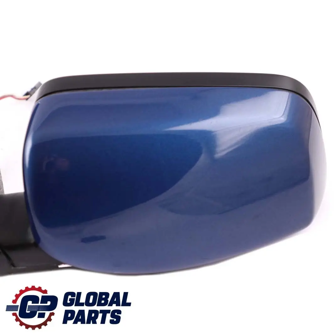 Heated Left Wing Mirror N/S Le Mans Blau Blue 381 to BMW 5 Series E60 E61 LCI with Part number 7189571 BMW 5 Series E60 E61 LCI Heated Left Wing Mirror N/S Le Mans Blau Blue 381 - SKU rhd-7189571-LMB - Part number 7189571