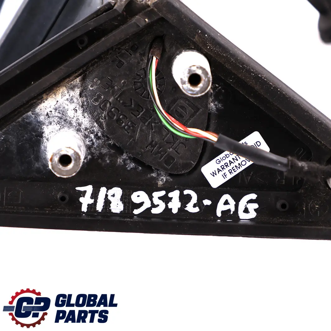 Heated Right Wing Mirror O/S Amethystgrau Metallic A09 Grey to BMW 5 E60 E61 LCI with Part number 7189572 BMW 5 E60 E61 LCI Heated Right Wing Mirror O/S Amethystgrau Metallic A09 Grey - SKU rhd-7189572-AG - Part number 7189572