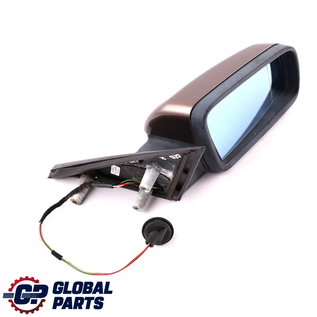 Heated Right Wing Mirror O/S Amethystgrau Metallic A09 Grey to BMW 5 E60 E61 LCI with Part number 7189572 BMW 5 E60 E61 LCI Heated Right Wing Mirror O/S Amethystgrau Metallic A09 Grey - SKU rhd-7189572-AG - Part number 7189572