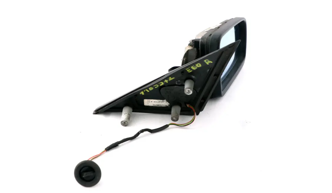 BMW 5 Series E60 E61 LCI Outside Heated Right Base Wing Mirror O/S With Glass - SKU rhd-7189572 - Part number 7189572