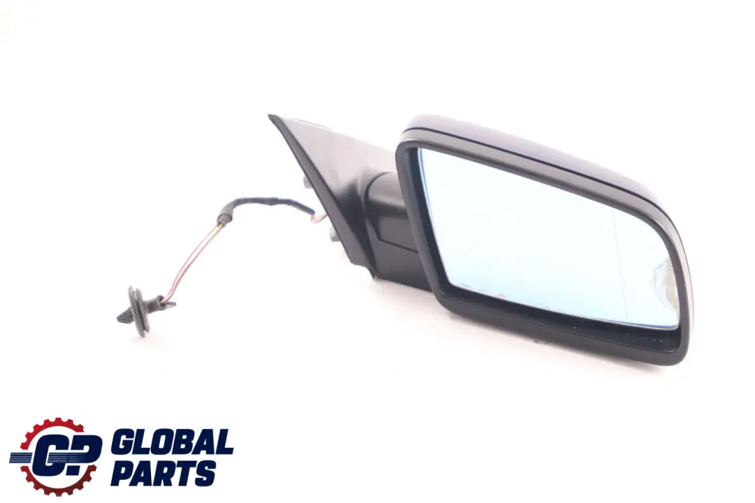 Heated Right Wing Mirror O/S Tiefseeblau Blue A76 to BMW 5 Series 2 E60 E61 LCI with Part number 7189572 BMW 5 Series 2 E60 E61 LCI Heated Right Wing Mirror O/S Tiefseeblau Blue A76 - SKU rhd-7189572-DSB2 - Part number 7189572