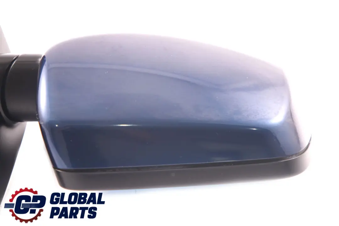Heated Right Wing Mirror O/S Tiefseeblau Blue A76 to BMW 5 Series 2 E60 E61 LCI with Part number 7189572 BMW 5 Series 2 E60 E61 LCI Heated Right Wing Mirror O/S Tiefseeblau Blue A76 - SKU rhd-7189572-DSB2 - Part number 7189572