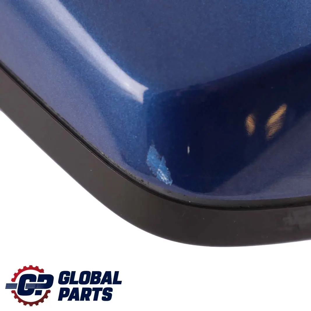 Heated Right Wing Mirror O/S Le Mans Blau Blue 381 to BMW 5 Series E60 E61 LCI with Part number 7189572 BMW 5 Series E60 E61 LCI Heated Right Wing Mirror O/S Le Mans Blau Blue 381 - SKU rhd-7189572-LMB - Part number 7189572