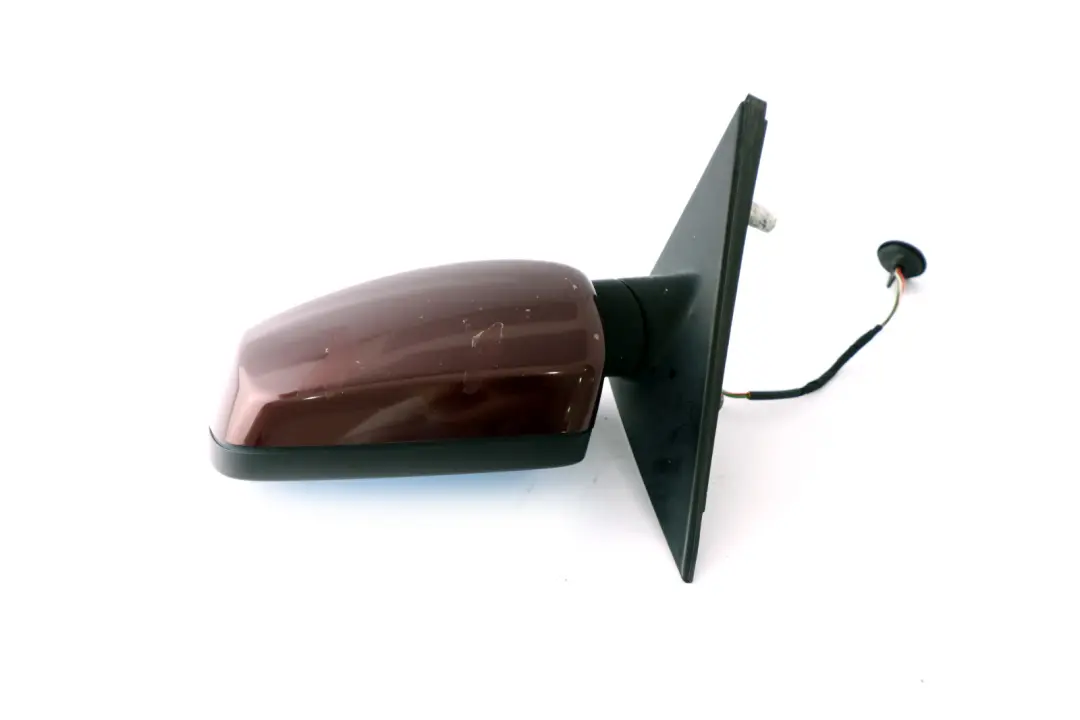 Heated Left Wing Mirror N/S Barberarot Barbera Red A39 to BMW 5 Series E60 E61 LCI with Part number 7189573 BMW 5 Series E60 E61 LCI Heated Left Wing Mirror N/S Barberarot Barbera Red A39 - SKU rhd-7189573-BAR - Part number 7189573