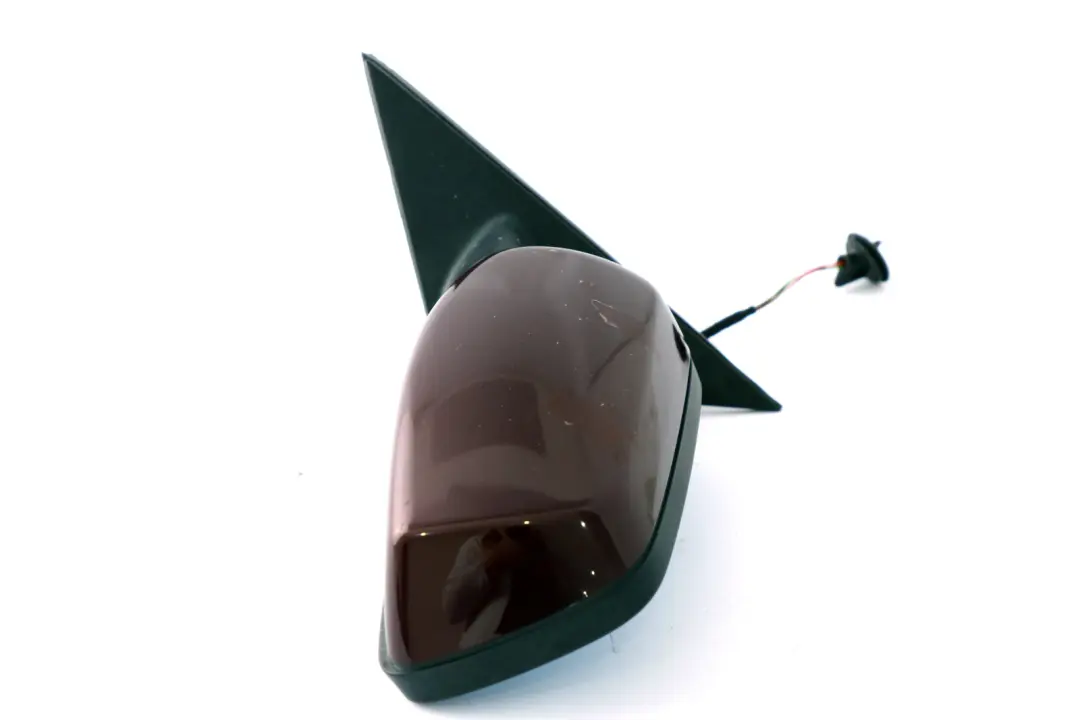 BMW 5 Series E60 E61 LCI Heated Left Wing Mirror N/S Barberarot Barbera Red A39 - SKU rhd-7189573-BAR - Part number 7189573