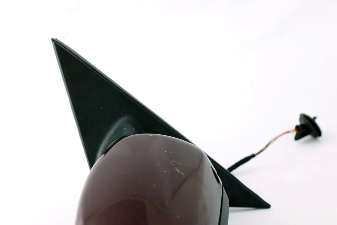 Heated Left Wing Mirror N/S Barberarot Barbera Red A39 to BMW 5 Series E60 E61 LCI with Part number 7189573 BMW 5 Series E60 E61 LCI Heated Left Wing Mirror N/S Barberarot Barbera Red A39 - SKU rhd-7189573-BAR - Part number 7189573