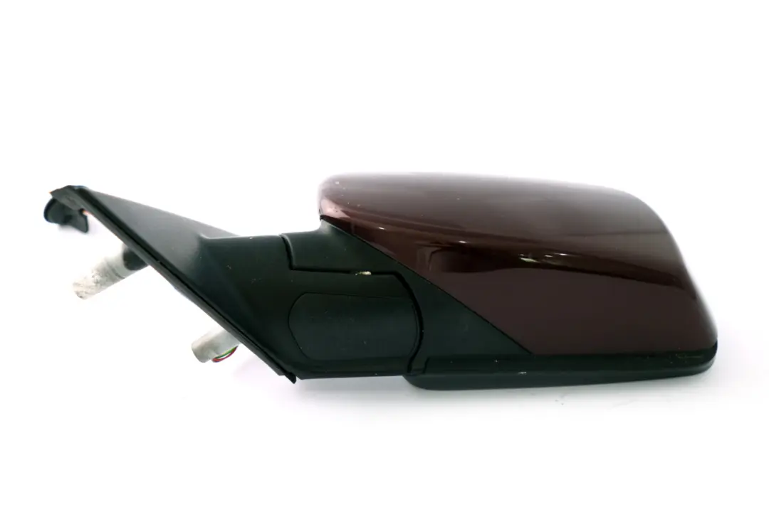 Heated Left Wing Mirror N/S Barberarot Barbera Red A39 to BMW 5 Series E60 E61 LCI with Part number 7189573 BMW 5 Series E60 E61 LCI Heated Left Wing Mirror N/S Barberarot Barbera Red A39 - SKU rhd-7189573-BAR - Part number 7189573