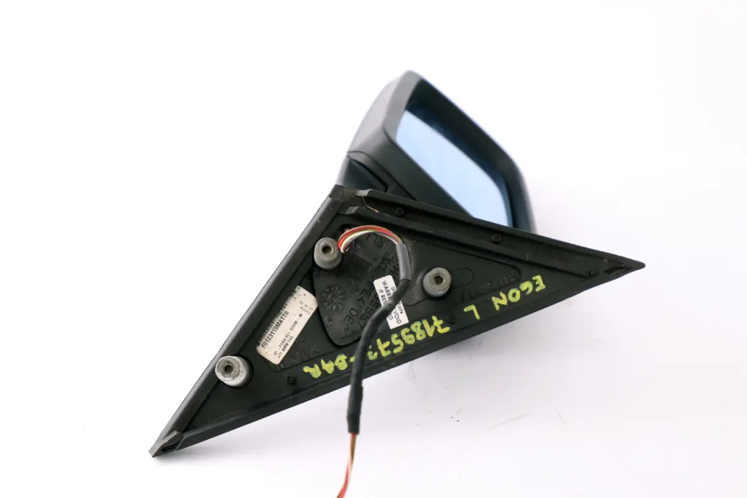 BMW 5 Series E60 E61 LCI Heated Left Wing Mirror N/S Barberarot Barbera Red A39 - SKU rhd-7189573-BAR - Part number 7189573