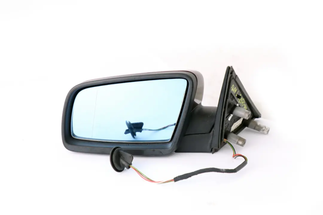 Heated Left Wing Mirror N/S Barberarot Barbera Red A39 to BMW 5 Series E60 E61 LCI with Part number 7189573 BMW 5 Series E60 E61 LCI Heated Left Wing Mirror N/S Barberarot Barbera Red A39 - SKU rhd-7189573-BAR - Part number 7189573