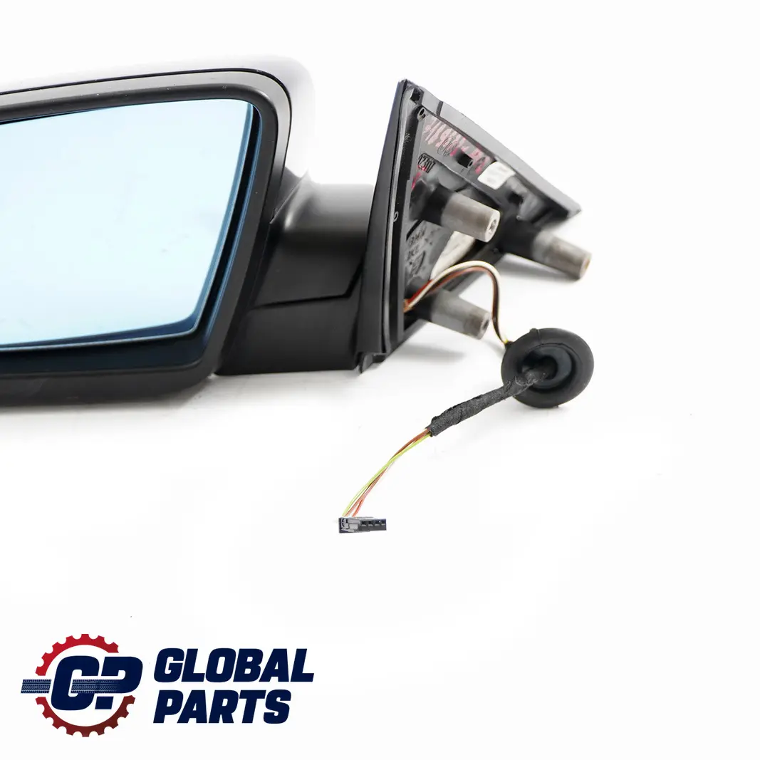 Heated Left Wing Mirror N/S Monacoblau Monaco Blue to BMW 5 Series 1 E60 E61 LCI with Part number 7189573 BMW 5 Series 1 E60 E61 LCI Heated Left Wing Mirror N/S Monacoblau Monaco Blue - SKU rhd-7189573-MB2 - Part number 7189573