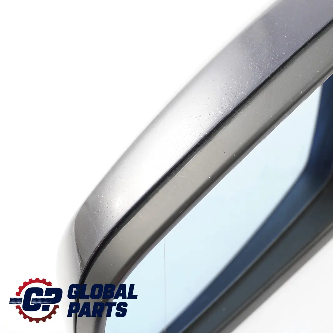 Heated Left Wing Mirror N/S Monacoblau Monaco Blue to BMW 5 Series 1 E60 E61 LCI with Part number 7189573 BMW 5 Series 1 E60 E61 LCI Heated Left Wing Mirror N/S Monacoblau Monaco Blue - SKU rhd-7189573-MB2 - Part number 7189573