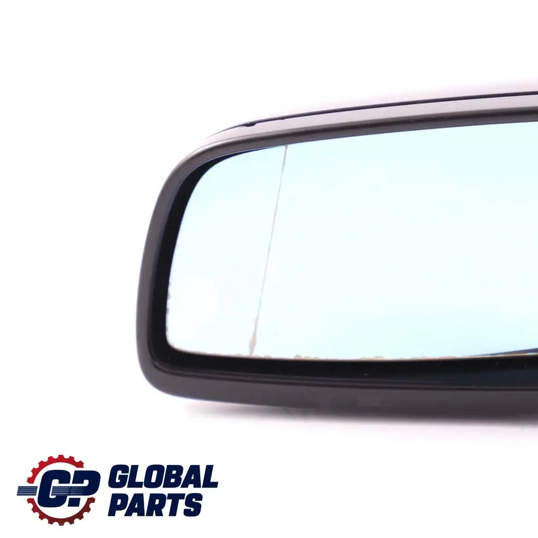 Heated Left Wing Mirror N/S Orientblau Orient Blue 317 to BMW 5 Series E60 E61 LCI with Part number 7189573 BMW 5 Series E60 E61 LCI Heated Left Wing Mirror N/S Orientblau Orient Blue 317 - SKU rhd-7189573-OB - Part number 7189573