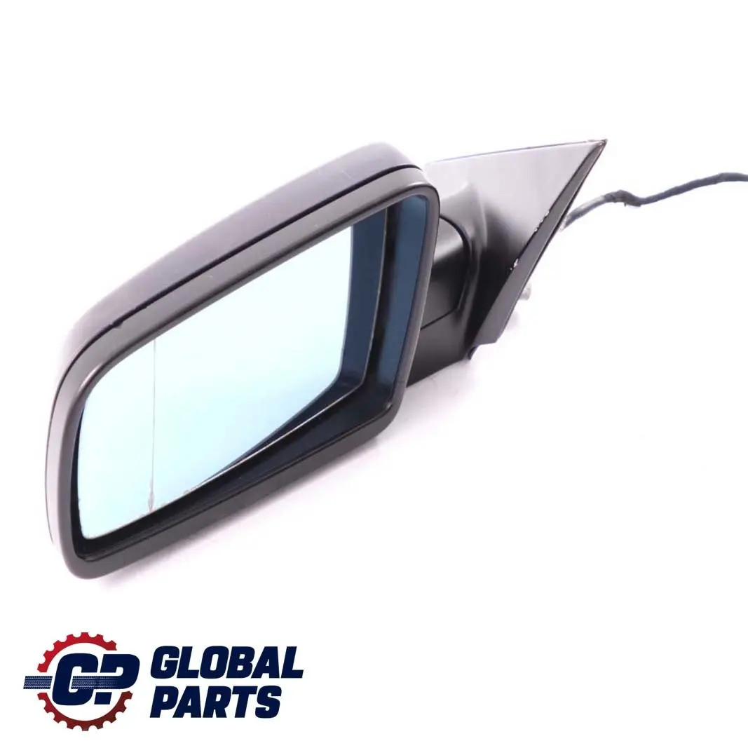 Heated Left Wing Mirror N/S Orientblau Orient Blue 317 to BMW 5 Series E60 E61 LCI with Part number 7189573 BMW 5 Series E60 E61 LCI Heated Left Wing Mirror N/S Orientblau Orient Blue 317 - SKU rhd-7189573-OB - Part number 7189573