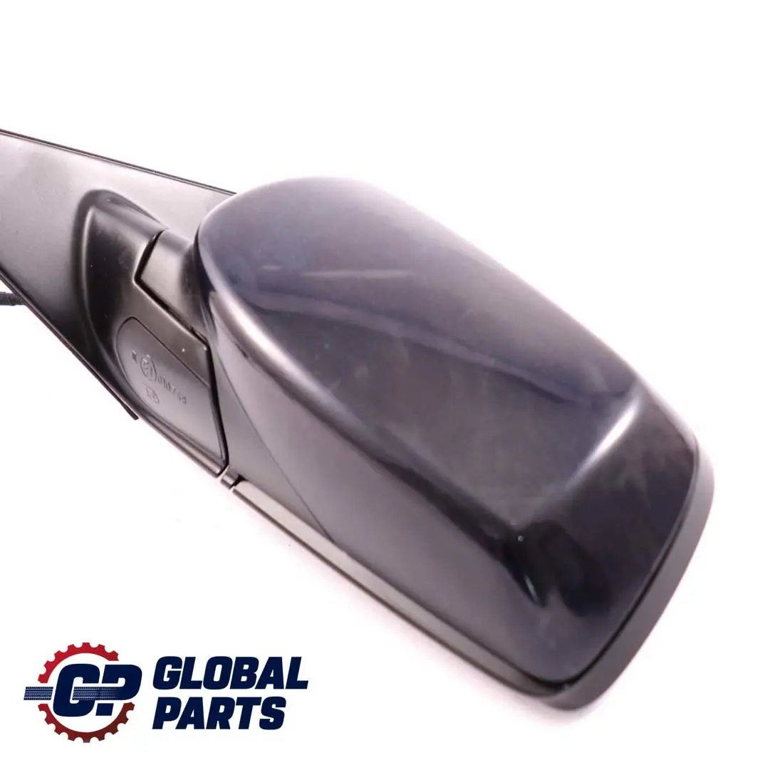 Heated Left Wing Mirror N/S Orientblau Orient Blue 317 to BMW 5 Series E60 E61 LCI with Part number 7189573 BMW 5 Series E60 E61 LCI Heated Left Wing Mirror N/S Orientblau Orient Blue 317 - SKU rhd-7189573-OB - Part number 7189573