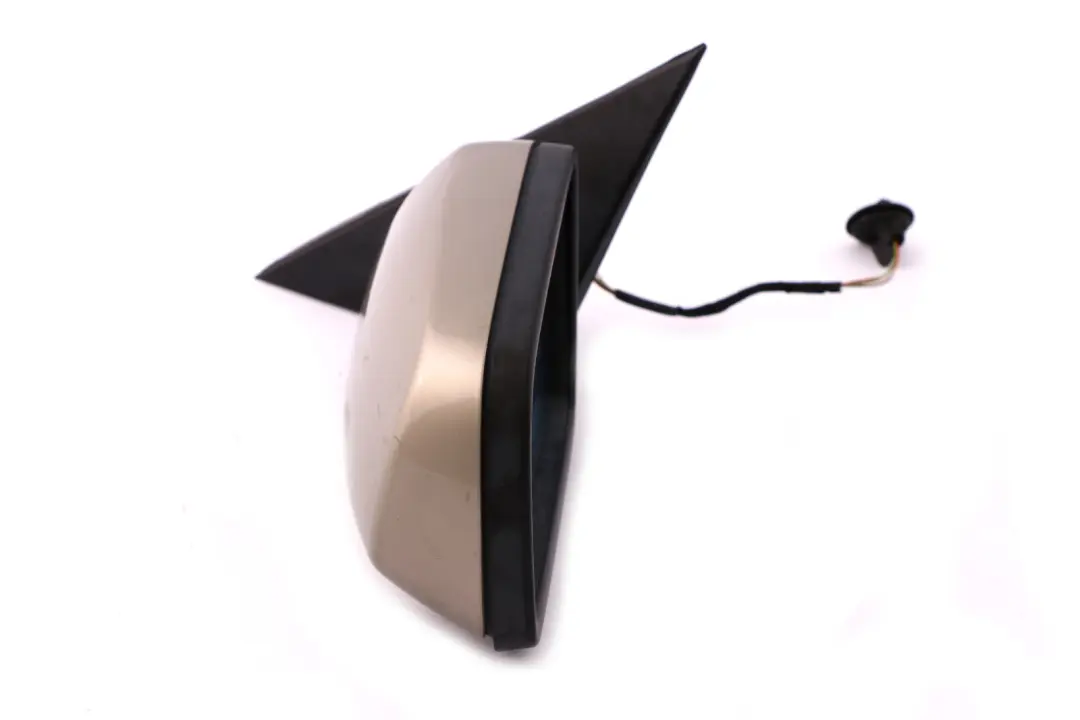 Heated Left Wing Mirror N/S Platinbronze Platinum Bronze to BMW 5 Series E60 LCI with Part number 7189573 BMW 5 Series E60 LCI Heated Left Wing Mirror N/S Platinbronze Platinum Bronze - SKU rhd-7189573-PB - Part number 7189573